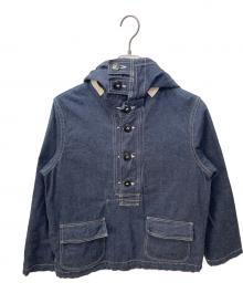BUZZ RICKSON'S（バズリクソンズ）の古着「U.S. NAVY DENIM GAS PROTECTIVE PARKA」｜インディゴ