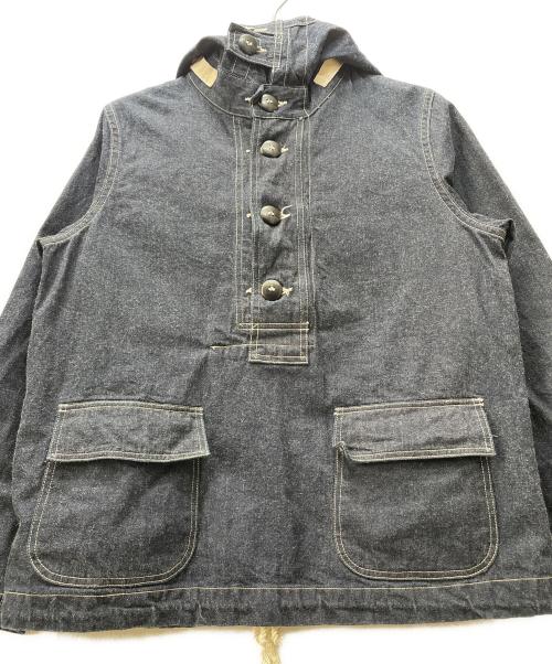 BUZZ RICKSON'S（バズリクソンズ）BUZZ RICKSON'S (バズリクソンズ) U.S. NAVY DENIM GAS PROTECTIVE PARKA インディゴ サイズ:Sの古着・服飾アイテム