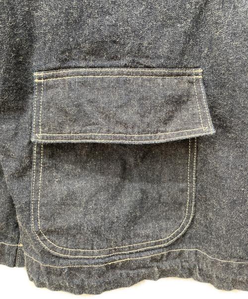 BUZZ RICKSON'S（バズリクソンズ）BUZZ RICKSON'S (バズリクソンズ) U.S. NAVY DENIM GAS PROTECTIVE PARKA インディゴ サイズ:Sの古着・服飾アイテム