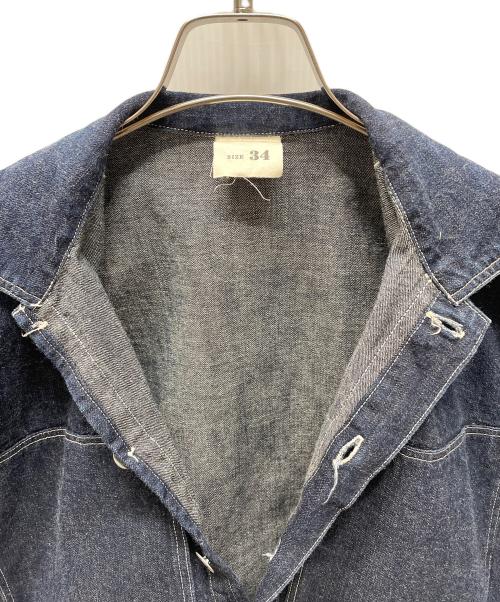 BUZZ RICKSON'S（バズリクソンズ）BUZZ RICKSON'S (バズリクソンズ) デニム プルオーバージャケット インディゴ サイズ:34の古着・服飾アイテム