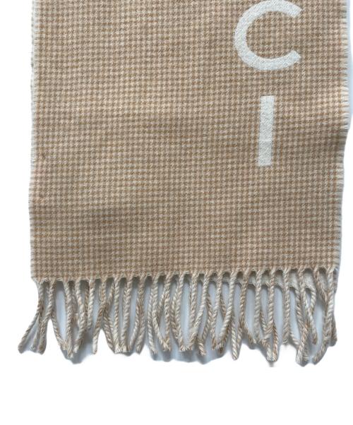 GUCCI（グッチ）GUCCI (グッチ) マフラー ベージュの古着・服飾アイテム