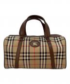 Burberry'sバーバリー）の古着「ボストンバッグ」｜ブラウン
