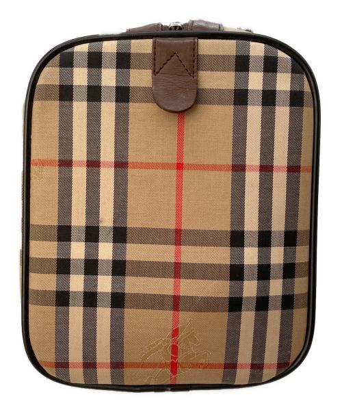 Burberry's（バーバリー）Burberry's (バーバリー) ボストンバッグ ブラウンの古着・服飾アイテム