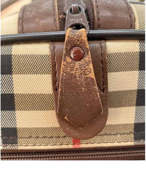 Burberry's（バーバリー）Burberry's (バーバリー) ボストンバッグ ブラウンの古着・服飾アイテム
