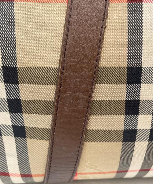 Burberry's（バーバリー）Burberry's (バーバリー) ボストンバッグ ブラウンの古着・服飾アイテム