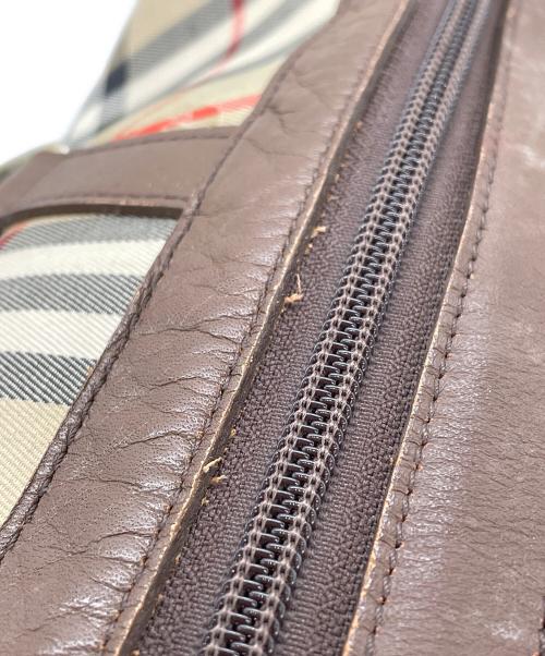 Burberry's（バーバリー）Burberry's (バーバリー) ボストンバッグ ブラウンの古着・服飾アイテム