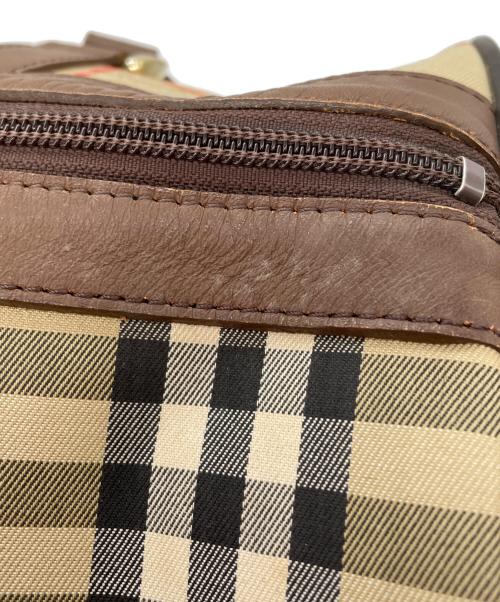 Burberry's（バーバリー）Burberry's (バーバリー) ボストンバッグ ブラウンの古着・服飾アイテム