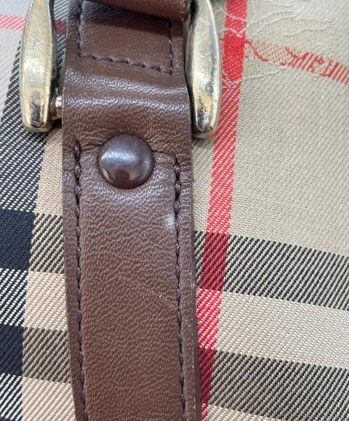 Burberry's（バーバリー）Burberry's (バーバリー) ボストンバッグ ブラウンの古着・服飾アイテム