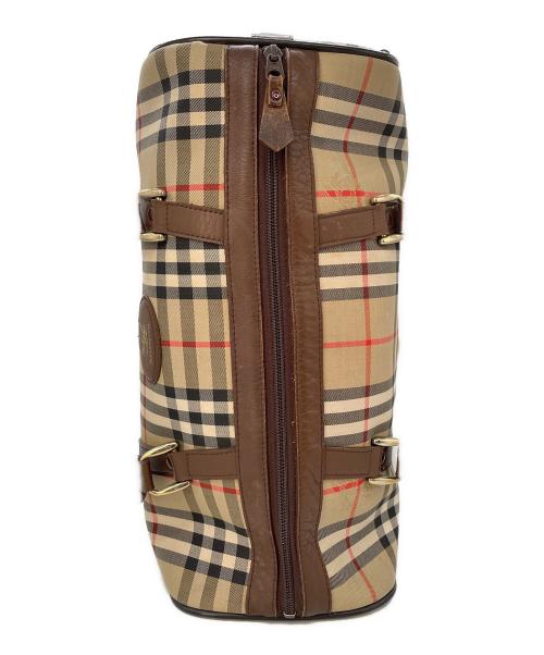 Burberry's（バーバリー）Burberry's (バーバリー) ボストンバッグ ブラウンの古着・服飾アイテム