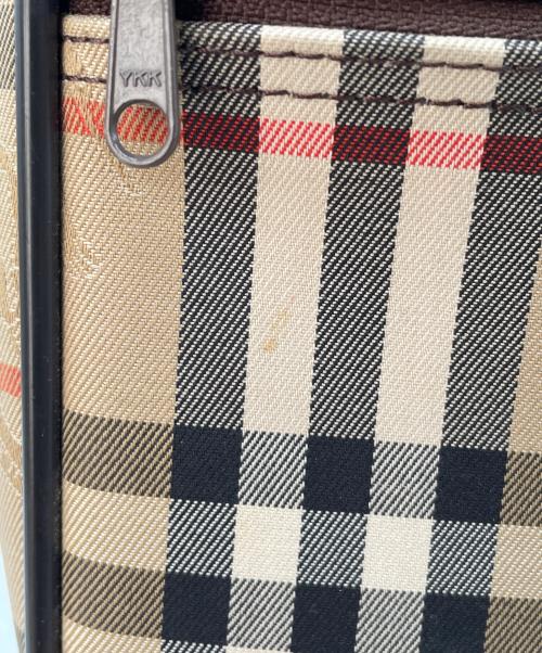 Burberry's（バーバリー）Burberry's (バーバリー) ボストンバッグ ブラウンの古着・服飾アイテム