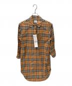 BURBERRY LONDONバーバリーロンドン）の古着「シャツワンピース」｜ブラウン