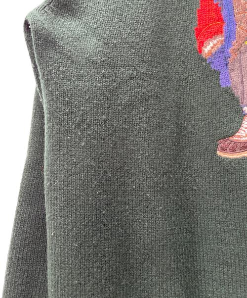 POLO RALPH LAUREN（ポロ・ラルフローレン）POLO RALPH LAUREN (ポロ・ラルフローレン) ポロベア　ニット グリーン サイズ:Lの古着・服飾アイテム