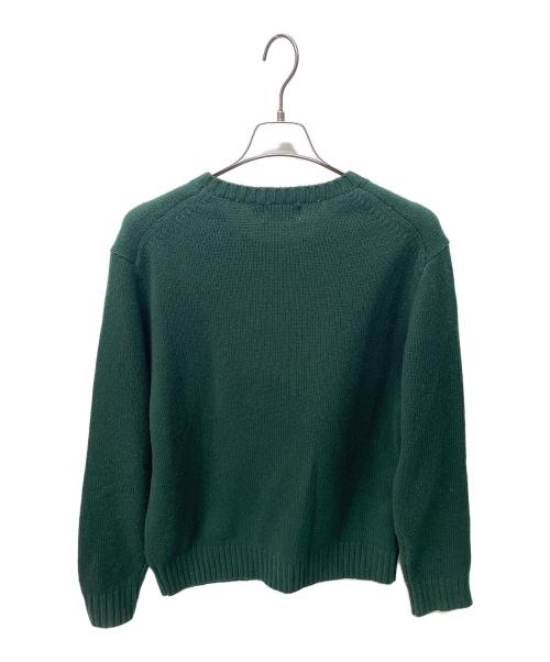 POLO RALPH LAUREN（ポロ・ラルフローレン）POLO RALPH LAUREN (ポロ・ラルフローレン) ポロベア　ニット グリーン サイズ:Lの古着・服飾アイテム