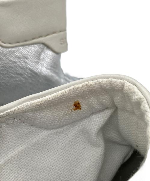 Saint Laurent Paris（サンローランパリ）Saint Laurent Paris (サンローランパリ) レザーハイカットスニーカー シルバー サイズ:39の古着・服飾アイテム