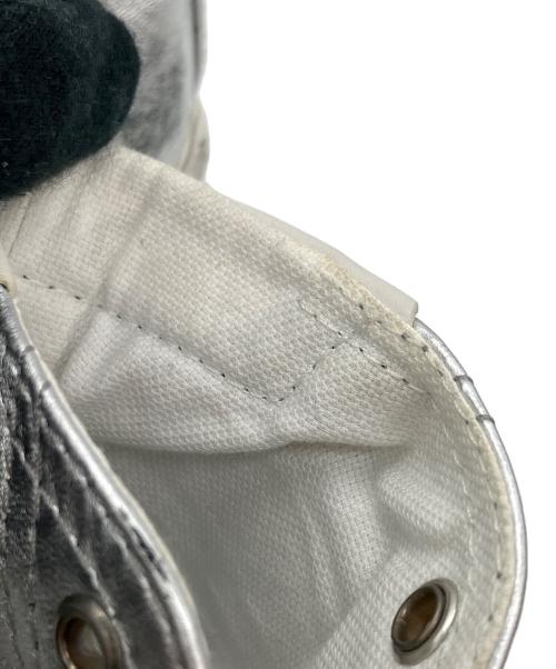 Saint Laurent Paris（サンローランパリ）Saint Laurent Paris (サンローランパリ) レザーハイカットスニーカー シルバー サイズ:39の古着・服飾アイテム