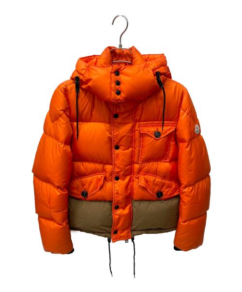 MONCLER（モンクレール）MONCLER (モンクレール) シャモニー フード付ダウンジャケット  オレンジ サイズ:2の古着・服飾アイテム