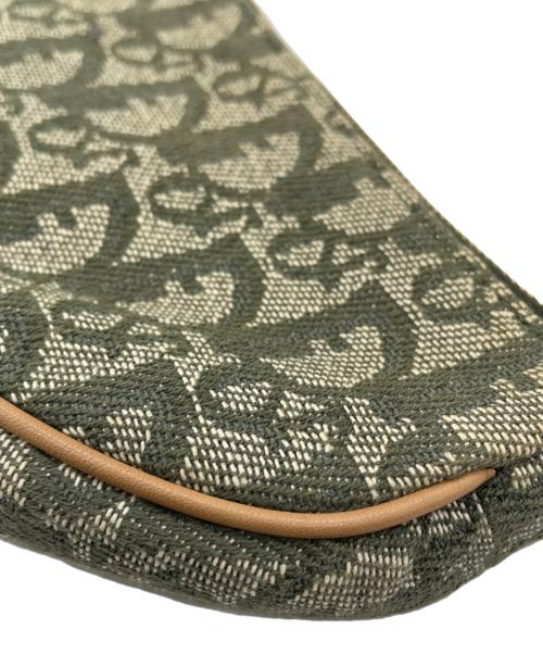 Christian Dior（クリスチャン ディオール）Christian Dior (クリスチャン ディオール) トロッターサドルバッグ オリーブの古着・服飾アイテム