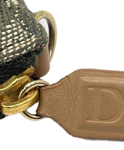 Christian Dior（クリスチャン ディオール）Christian Dior (クリスチャン ディオール) トロッターサドルバッグ オリーブの古着・服飾アイテム