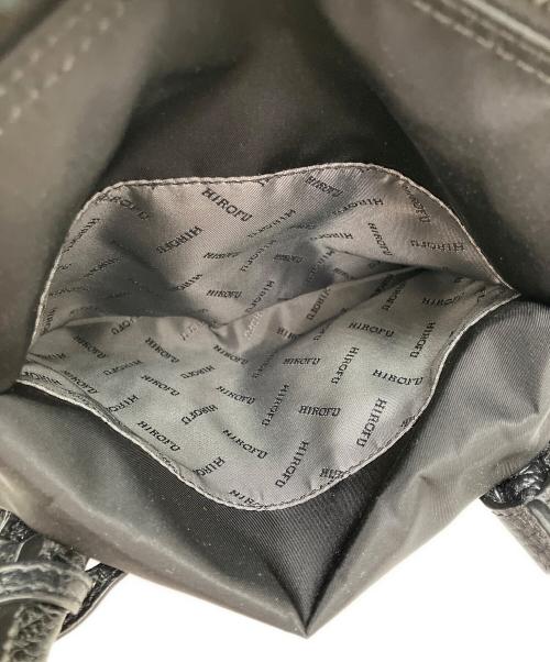 HIROFU（ヒロフ）HIROFU (ヒロフ) トートバッグ ブラックの古着・服飾アイテム