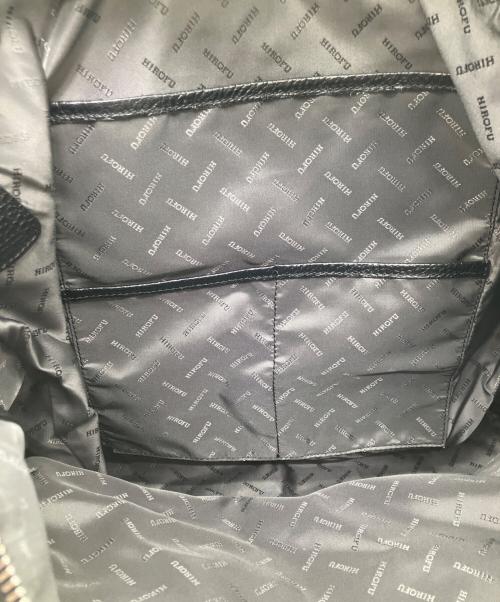 HIROFU（ヒロフ）HIROFU (ヒロフ) トートバッグ ブラックの古着・服飾アイテム
