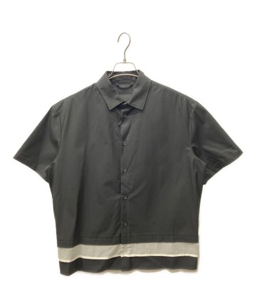 NEIL BARRETT（ニールバレット）NEIL BARRETT (ニールバレット) 半袖シャツ ブラック サイズ:S 未使用品の古着・服飾アイテム