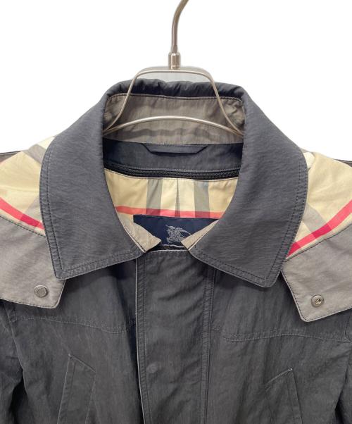 BURBERRY LONDON（バーバリーロンドン）BURBERRY LONDON (バーバリーロンドン) ライナー付ステンカラーコート ブラック サイズ:Mの古着・服飾アイテム