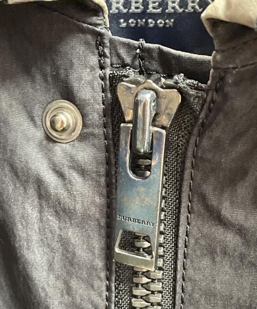 BURBERRY LONDON（バーバリーロンドン）BURBERRY LONDON (バーバリーロンドン) ライナー付ステンカラーコート ブラック サイズ:Mの古着・服飾アイテム