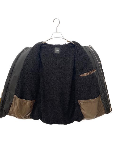 theory（セオリー）theory (セオリー) Shiny Daiichi Leon Sc ブラック×カーキ サイズ:Sの古着・服飾アイテム