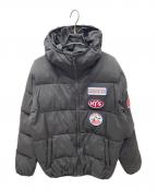 Hysteric Glamourヒステリックグラマー）の古着「プリマロフトナイロンタフタワッペン アウター」｜ブラック