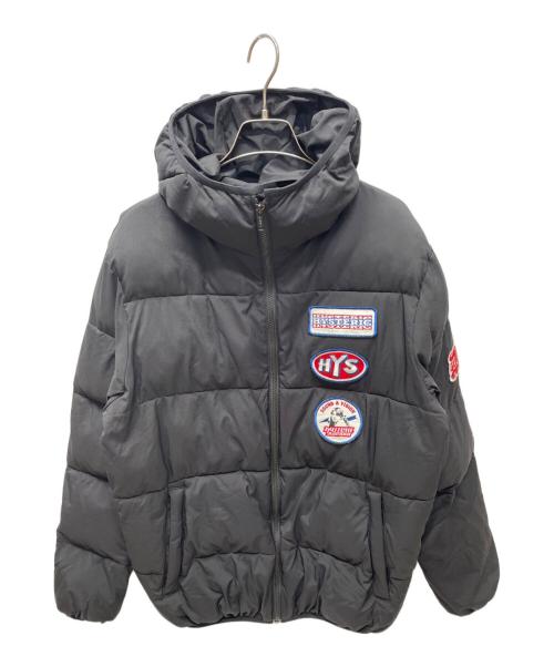 Hysteric Glamour（ヒステリックグラマー）Hysteric Glamour (ヒステリックグラマー) プリマロフトナイロンタフタワッペン アウター ブラック サイズ:Mの古着・服飾アイテム