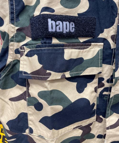 A BATHING APE（ア ベイシング エイプ）A BATHING APE (ア ベイシング エイプ) 1st CamoMilitary Shirt ブラウン サイズ:M 未使用品の古着・服飾アイテム