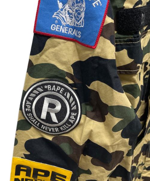 A BATHING APE（ア ベイシング エイプ）A BATHING APE (ア ベイシング エイプ) 1st CamoMilitary Shirt ブラウン サイズ:M 未使用品の古着・服飾アイテム