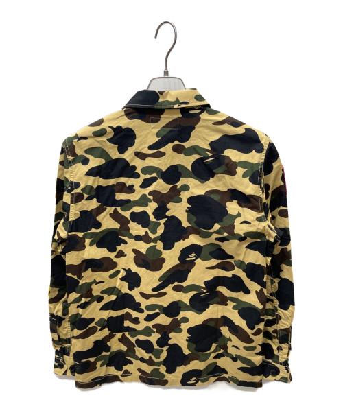 A BATHING APE（ア ベイシング エイプ）A BATHING APE (ア ベイシング エイプ) 1st CamoMilitary Shirt ブラウン サイズ:M 未使用品の古着・服飾アイテム