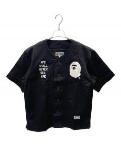 中古・古着通販】SUPREME (シュプリーム) ゲームシャツ ブラック