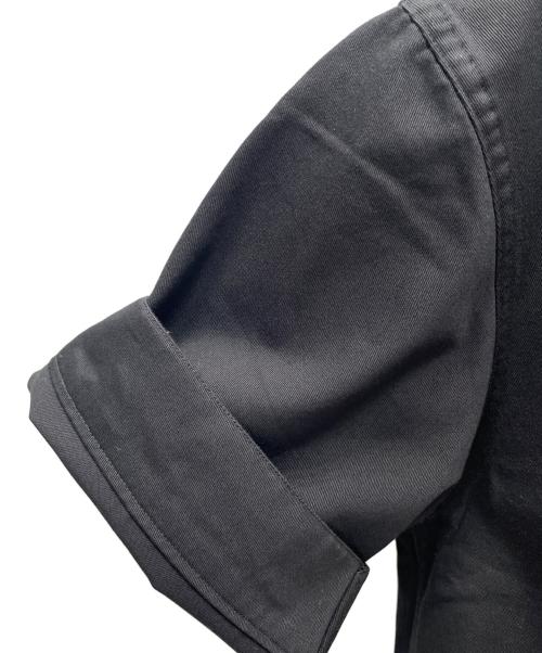 A BATHING APE（ア ベイシング エイプ）A BATHING APE (ア ベイシング エイプ) ベースボールシャツ ブラック サイズ:Mの古着・服飾アイテム