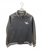 1PIU1UGUALE3 RELAXウノピゥウノウグァーレトレ リラックス）の古着「スタジャン」｜ブラック