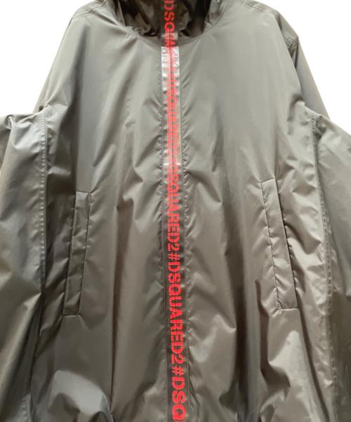 DSQUARED2（ディースクエアード）DSQUARED2 (ディースクエアード) ナイロンパーカー ブラック サイズ:48の古着・服飾アイテム