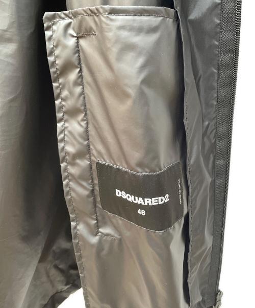 DSQUARED2（ディースクエアード）DSQUARED2 (ディースクエアード) ナイロンパーカー ブラック サイズ:48の古着・服飾アイテム