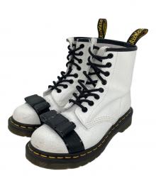 Dr.Martens（ドクターマーチン）の古着「8ホールブーツ　1460 CRACKLE」｜ホワイト