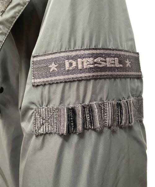 DIESEL（ディーゼル）DIESEL (ディーゼル) ダウンジャケット ブラック サイズ:Sの古着・服飾アイテム