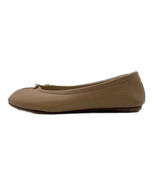 Maison Margiela（メゾンマルジェラ）Maison Margiela (メゾンマルジェラ) Tabi バレリーナフラット ベージュ サイズ:23の古着・服飾アイテム