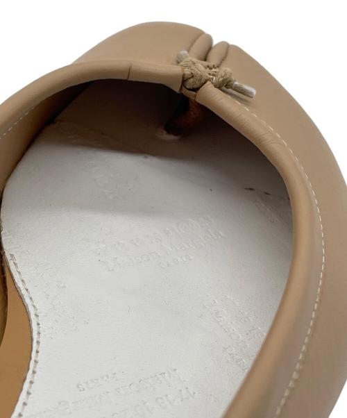 Maison Margiela（メゾンマルジェラ）Maison Margiela (メゾンマルジェラ) Tabi バレリーナフラット ベージュ サイズ:23の古着・服飾アイテム
