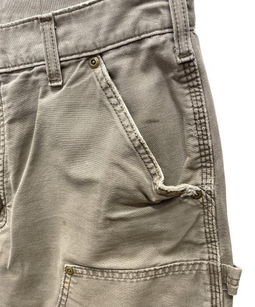 CarHartt（カーハート）CarHartt (カーハート) ダブルニーペインターパンツ ブラウン サイズ:81cm (W32)の古着・服飾アイテム