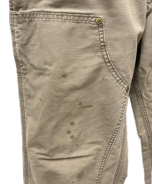 CarHartt（カーハート）CarHartt (カーハート) ダブルニーペインターパンツ ブラウン サイズ:81cm (W32)の古着・服飾アイテム