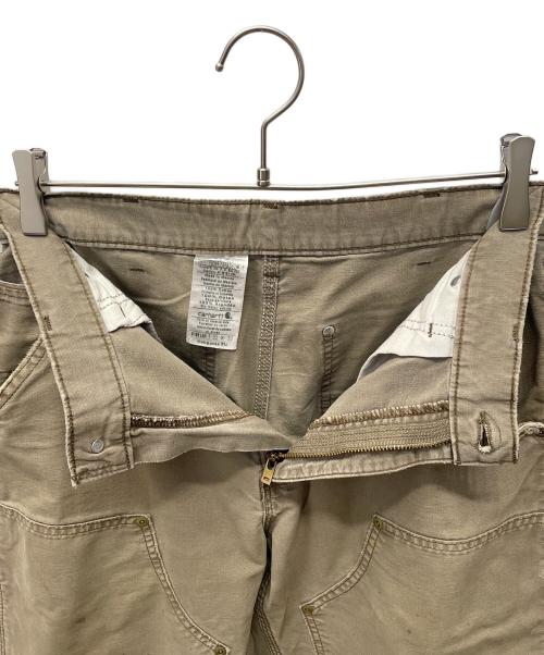 CarHartt（カーハート）CarHartt (カーハート) ダブルニーペインターパンツ ブラウン サイズ:81cm (W32)の古着・服飾アイテム