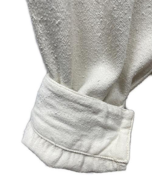 COMOLI（コモリ）COMOLI (コモリ) 22SS シルクネップオールインワン ホワイト サイズ:Sの古着・服飾アイテム