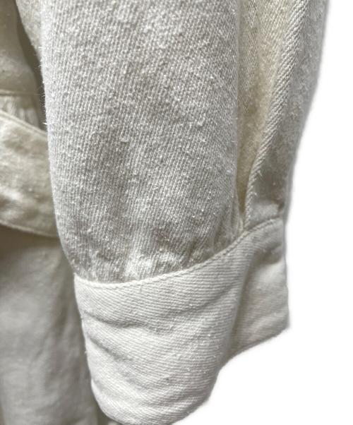 COMOLI（コモリ）COMOLI (コモリ) 22SS シルクネップオールインワン ホワイト サイズ:Sの古着・服飾アイテム