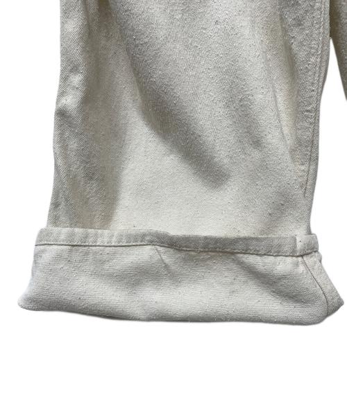 COMOLI（コモリ）COMOLI (コモリ) 22SS シルクネップオールインワン ホワイト サイズ:Sの古着・服飾アイテム