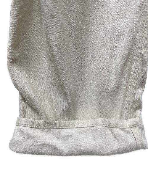 COMOLI（コモリ）COMOLI (コモリ) 22SS シルクネップオールインワン ホワイト サイズ:Sの古着・服飾アイテム