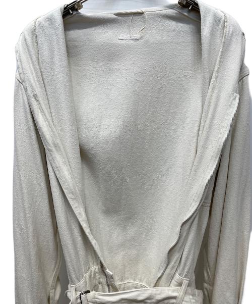 COMOLI（コモリ）COMOLI (コモリ) 22SS シルクネップオールインワン ホワイト サイズ:Sの古着・服飾アイテム